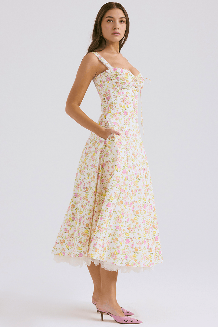Helena | Kleid in Midilänge