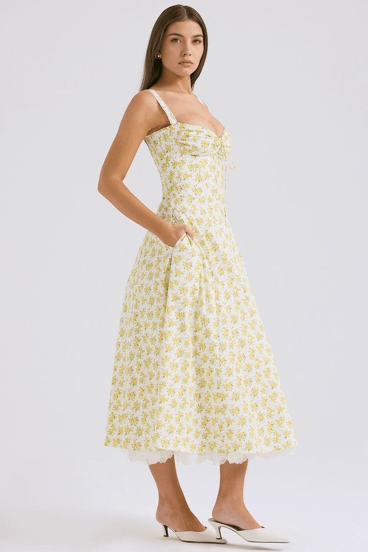 Helena | Kleid in Midilänge