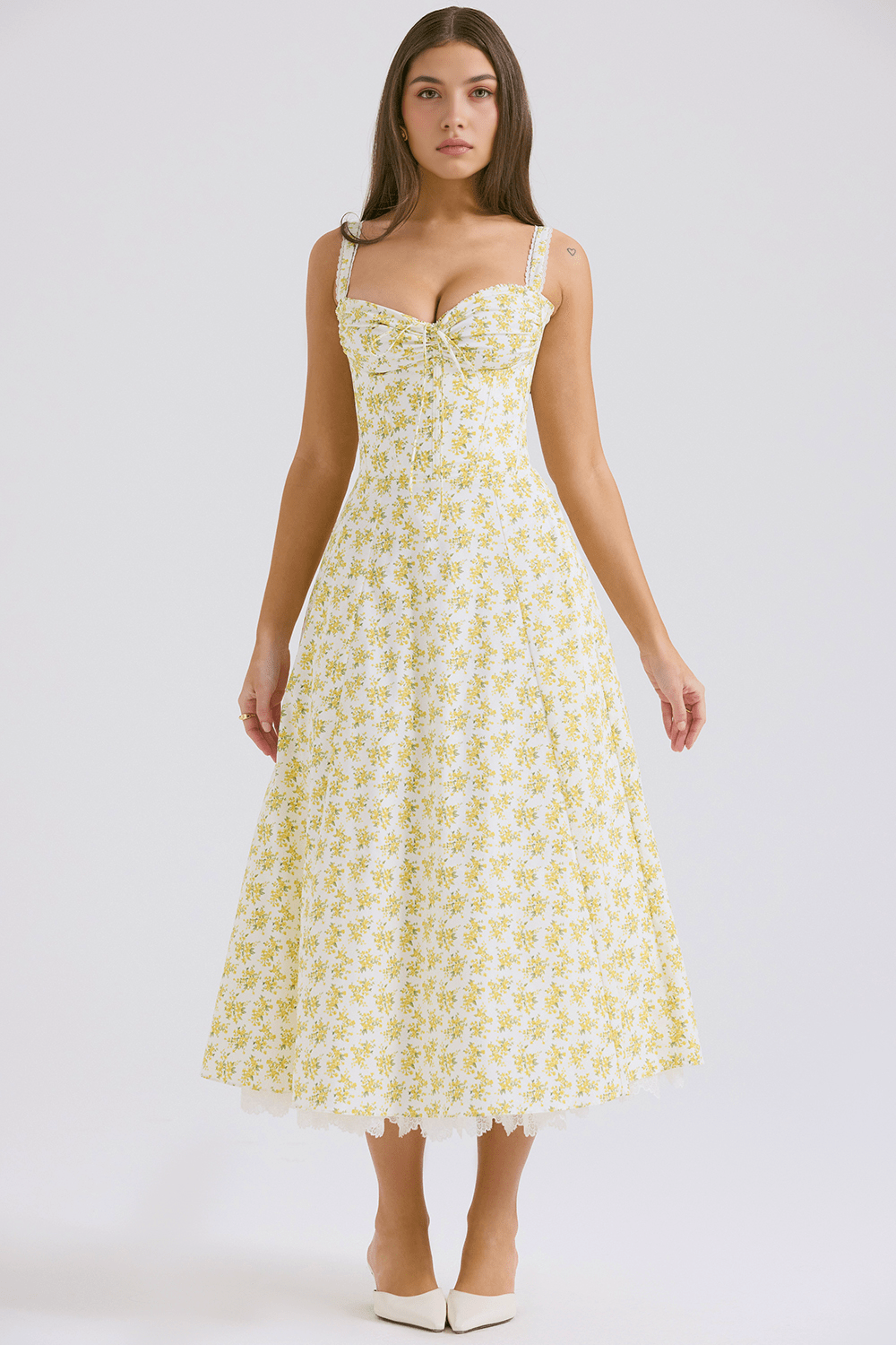 Helena | Kleid in Midilänge