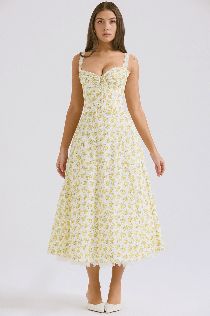 Helena | Kleid in Midilänge