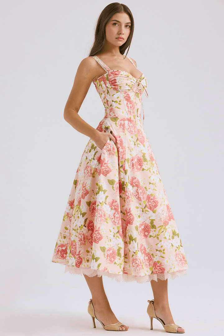 Helena | Kleid in Midilänge