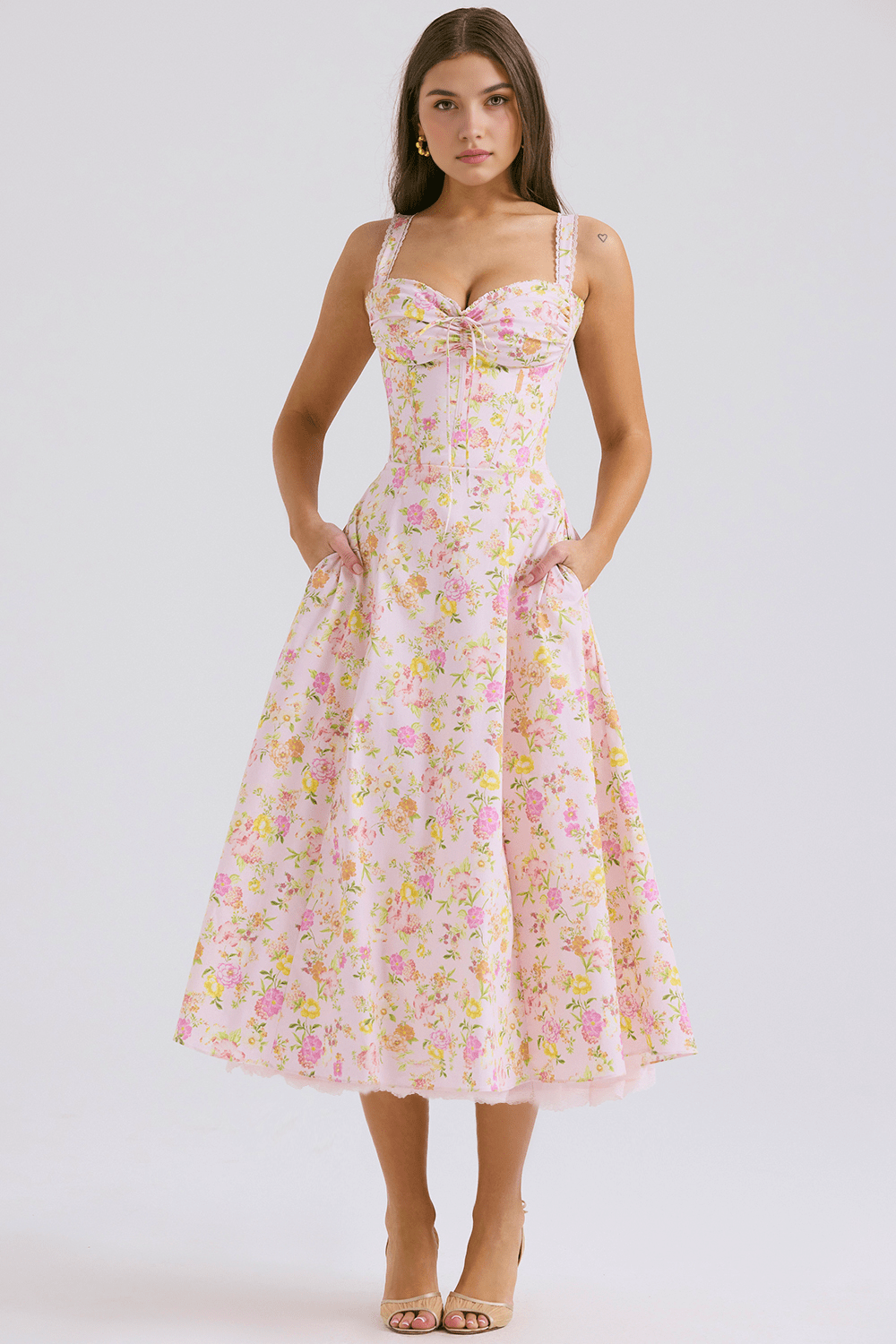 Helena | Kleid in Midilänge