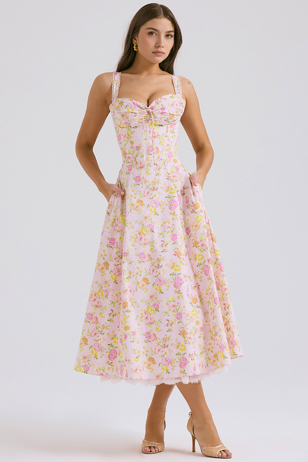 Helena | Kleid in Midilänge