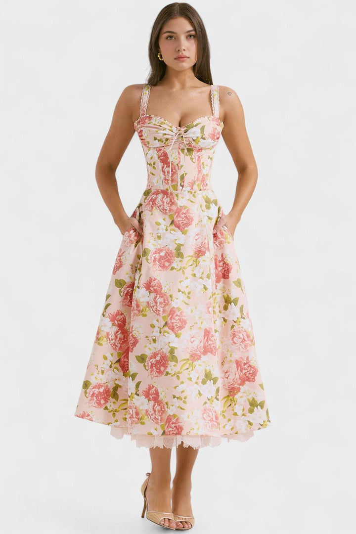 Helena | Kleid in Midilänge