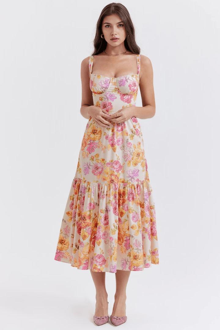 Isabelle | Kleid in Midilänge