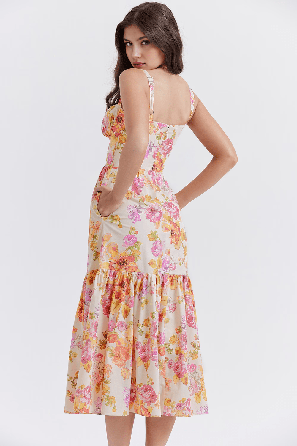 Isabelle | Kleid in Midilänge