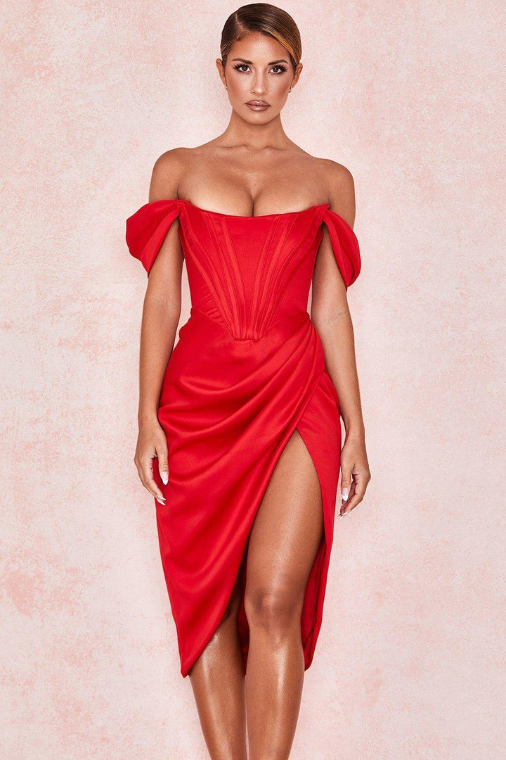 Johanna | Kleid in Midilänge