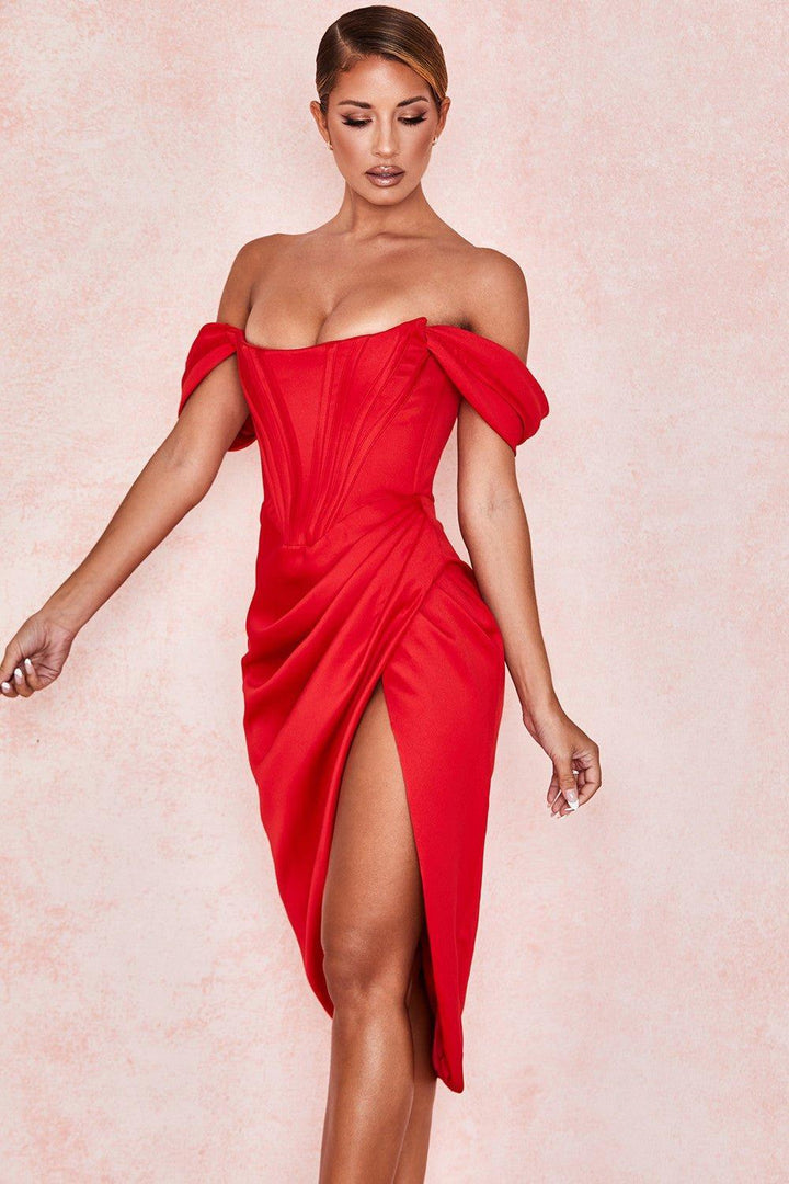Johanna | Kleid in Midilänge