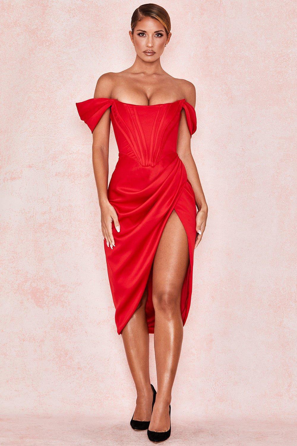 Johanna | Kleid in Midilänge