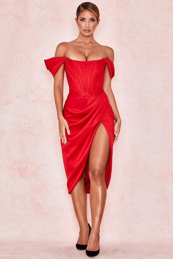 Johanna | Kleid in Midilänge