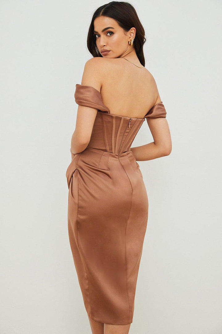 Johanna | Kleid in Midilänge
