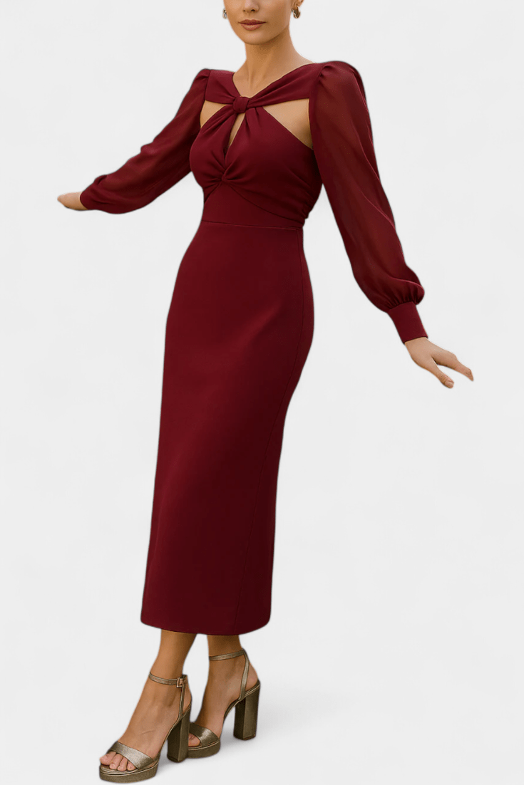 Julia | Kleid in Midilänge