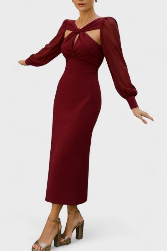 Julia | Kleid in Midilänge