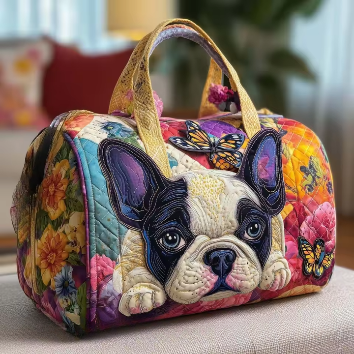 Wilma | Handgefertigte weiche Reisetasche