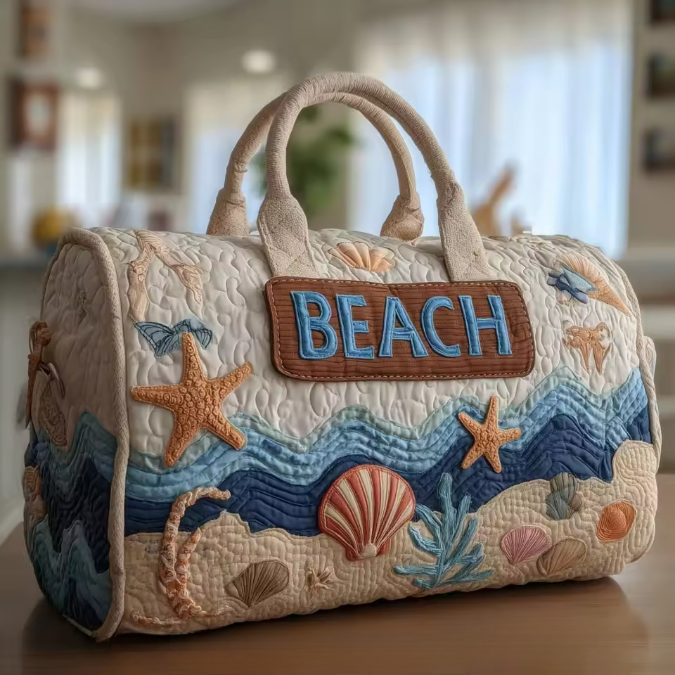 Selina | Handgefertigte weiche Reisetasche