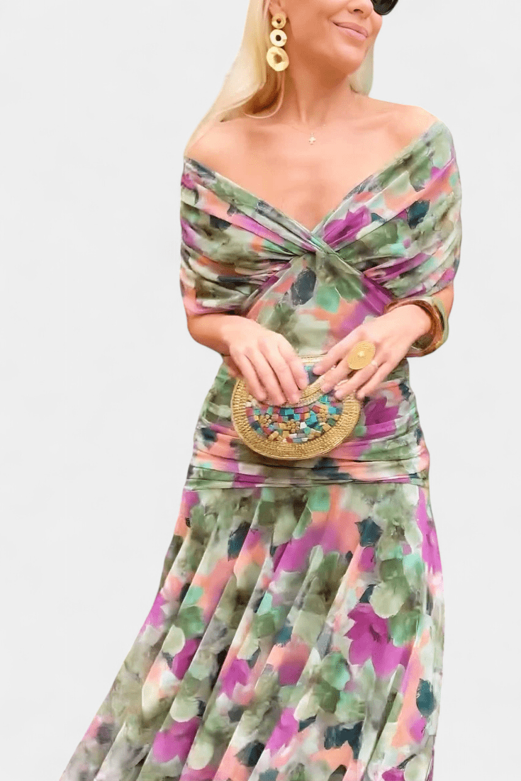 Karin | Kleid in Midilänge