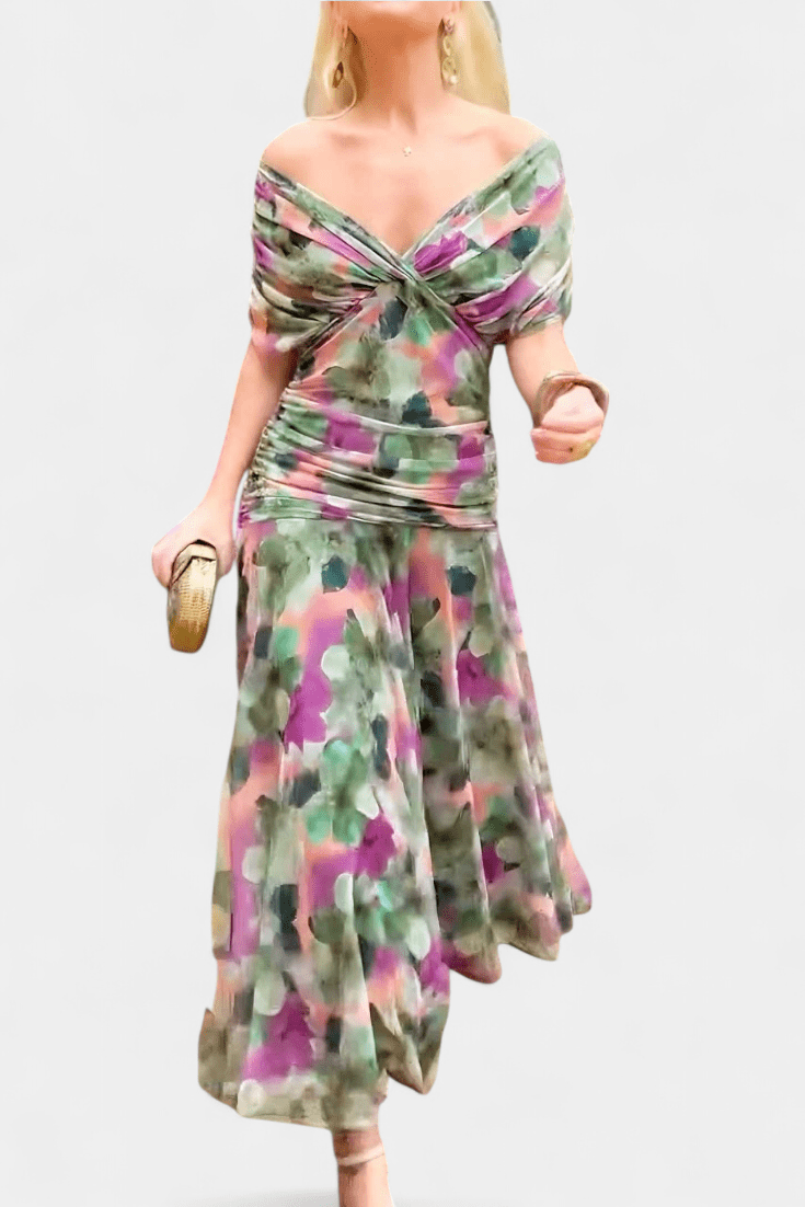 Karin | Kleid in Midilänge