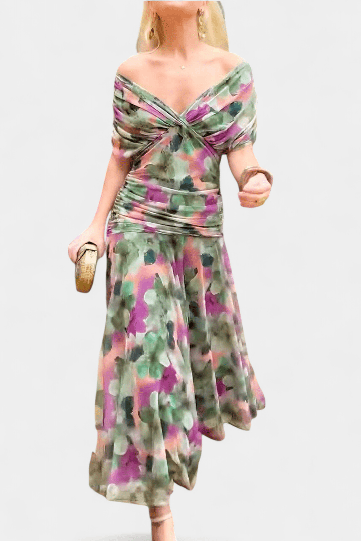Karin | Kleid in Midilänge