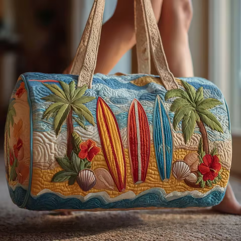 Samira | Handgefertigte weiche Reisetasche