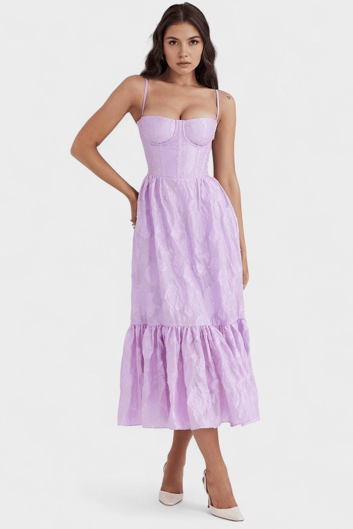 Laura | Kleid in Midilänge