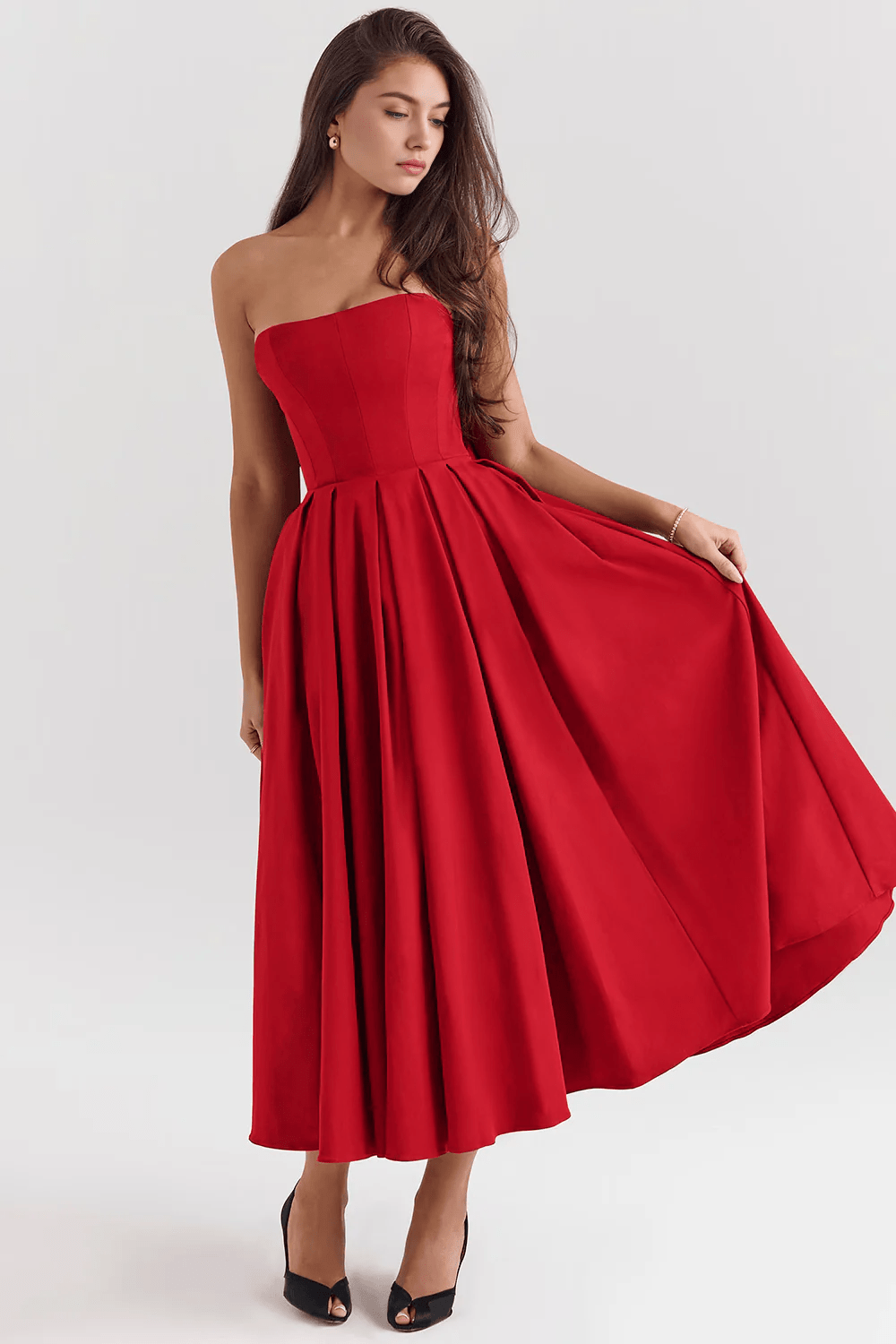 Lea | Kleid in Midilänge