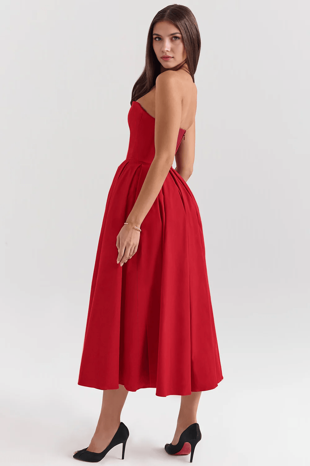 Lea | Kleid in Midilänge