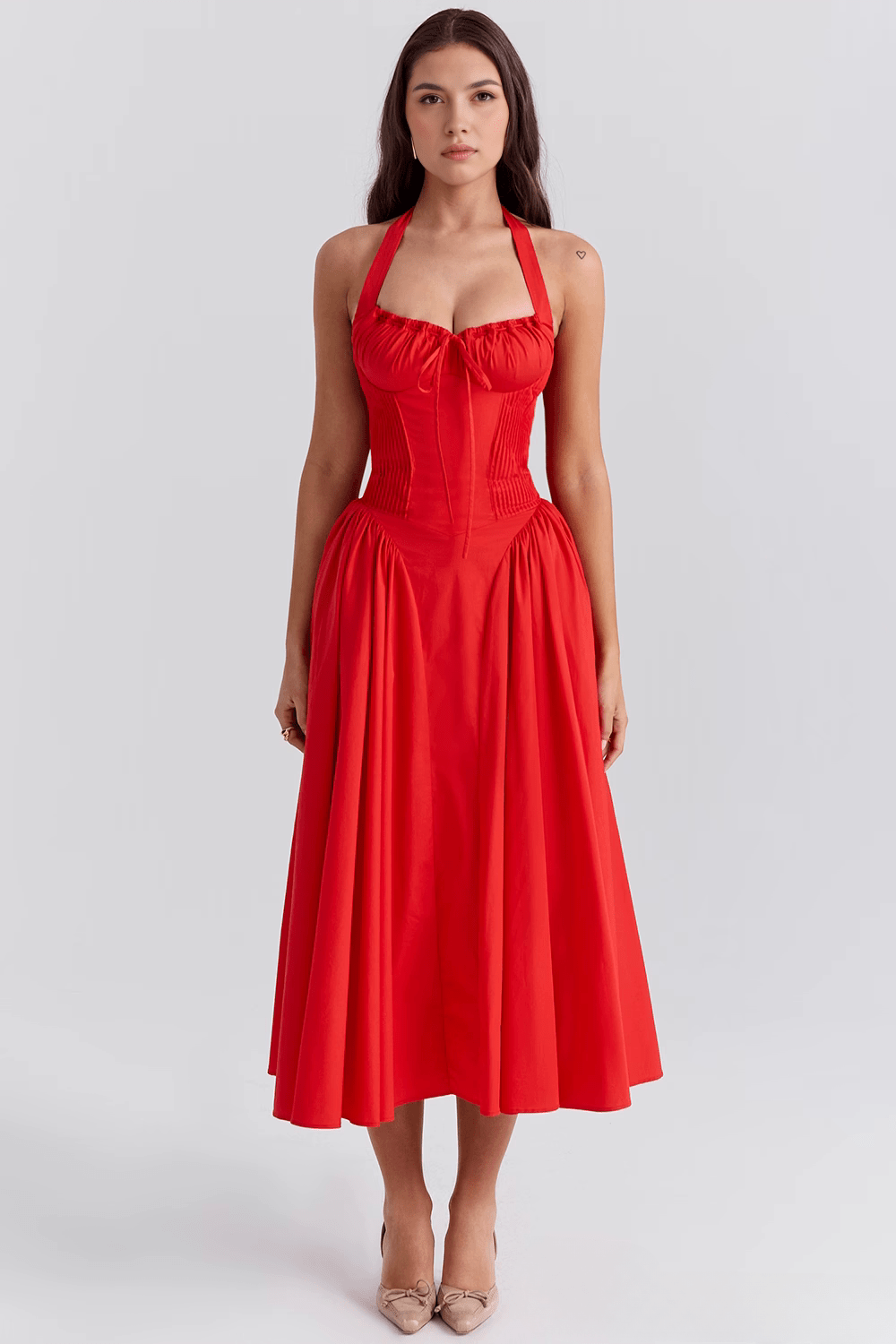 Lena | Kleid in Midilänge