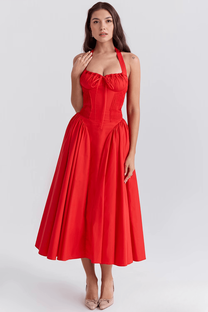 Lena | Kleid in Midilänge
