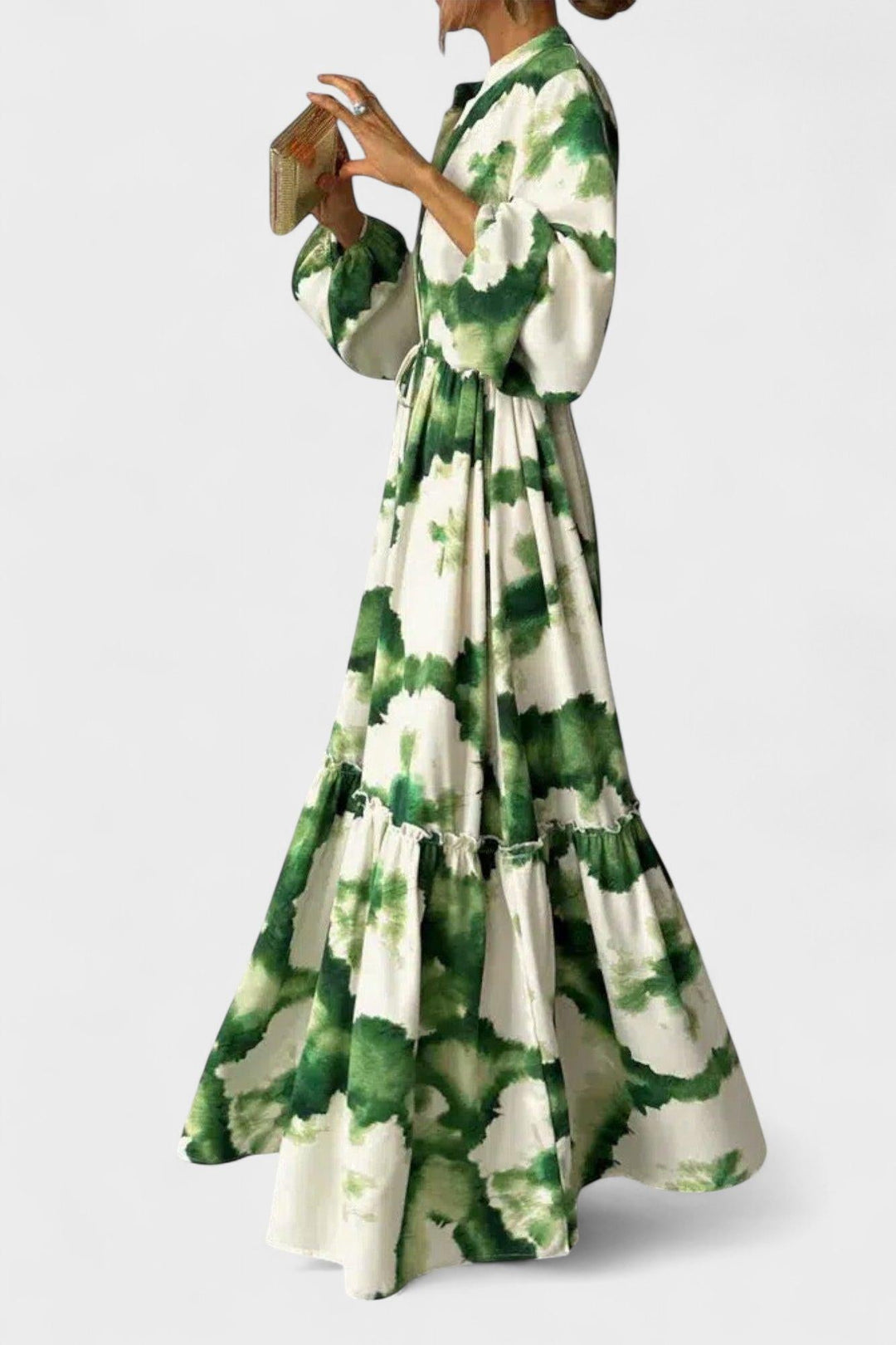 Luna | Maxikleid mit Blumendruck