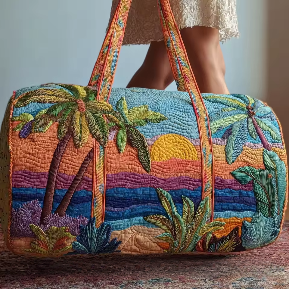 Adelheid | Handgefertigte weiche Reisetasche