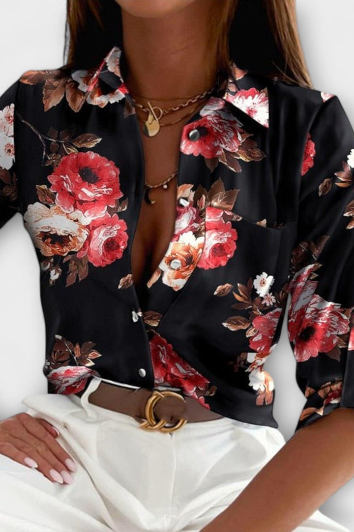Marlene | Bluse im klassischen Stil