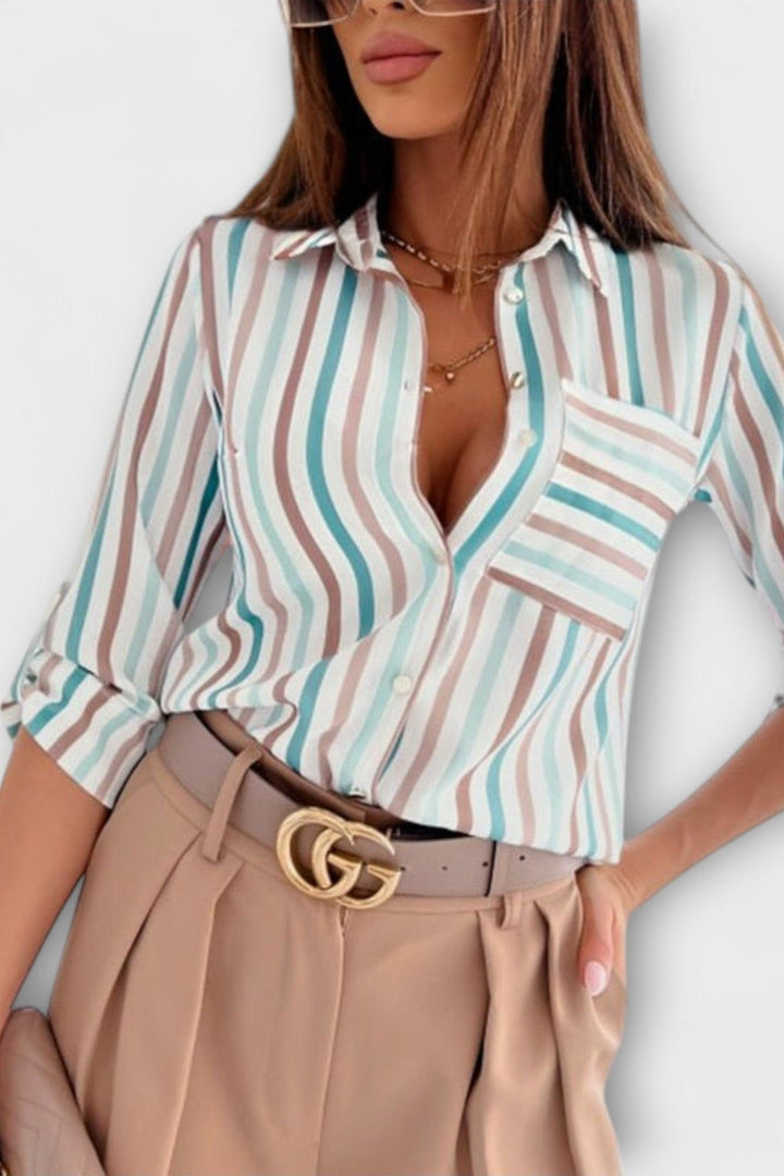 Marlene | Bluse im klassischen Stil
