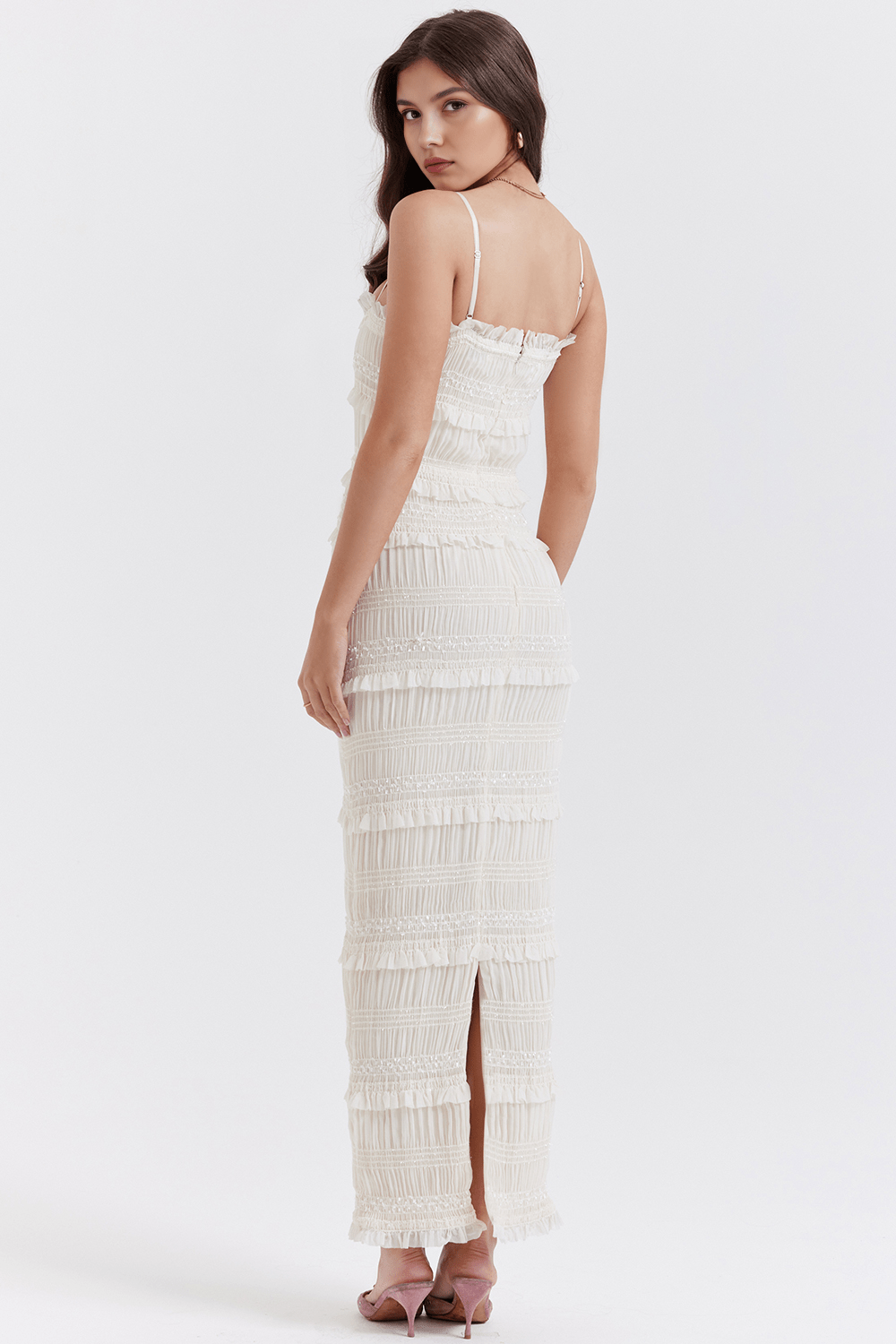 Marlene | Maxikleid mit fallendem Schnitt