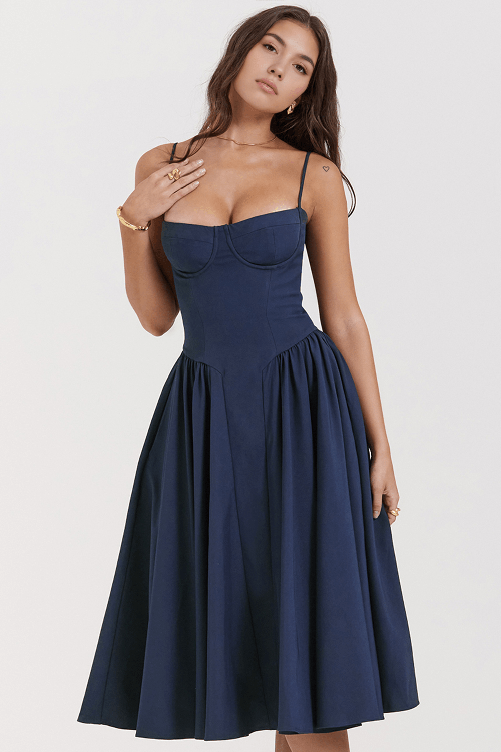 Marie | Kleid in Midilänge