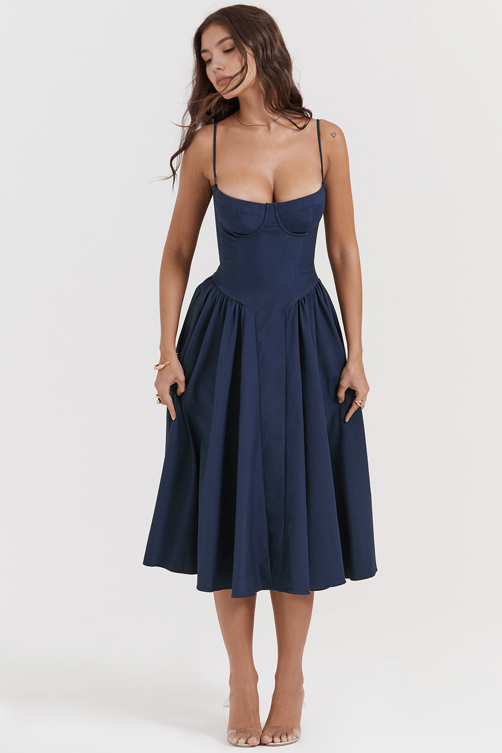 Marie | Kleid in Midilänge