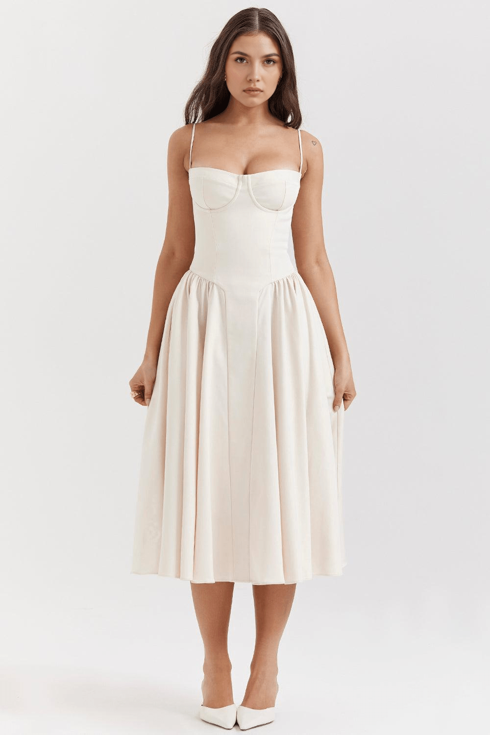 Marie | Kleid in Midilänge