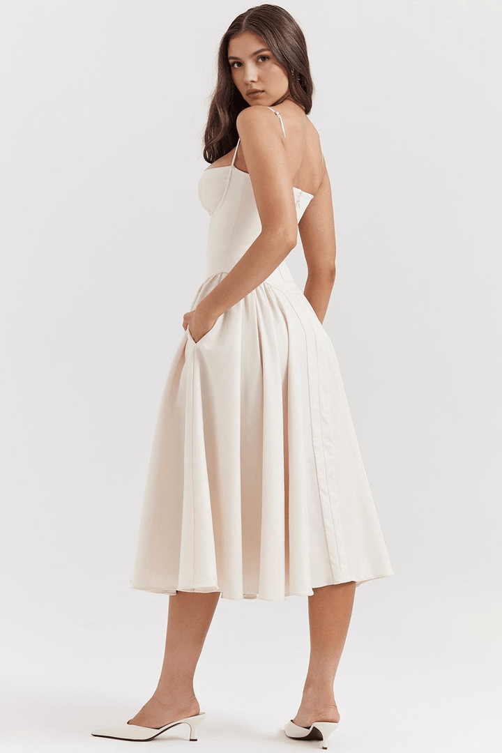 Marie | Kleid in Midilänge