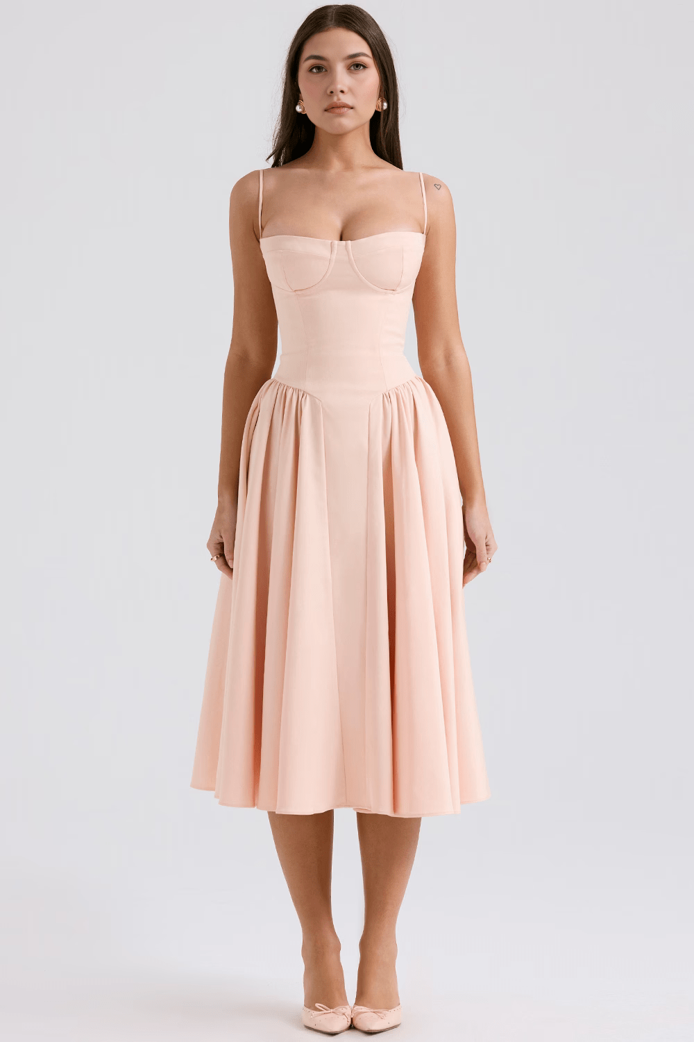 Marie | Kleid in Midilänge