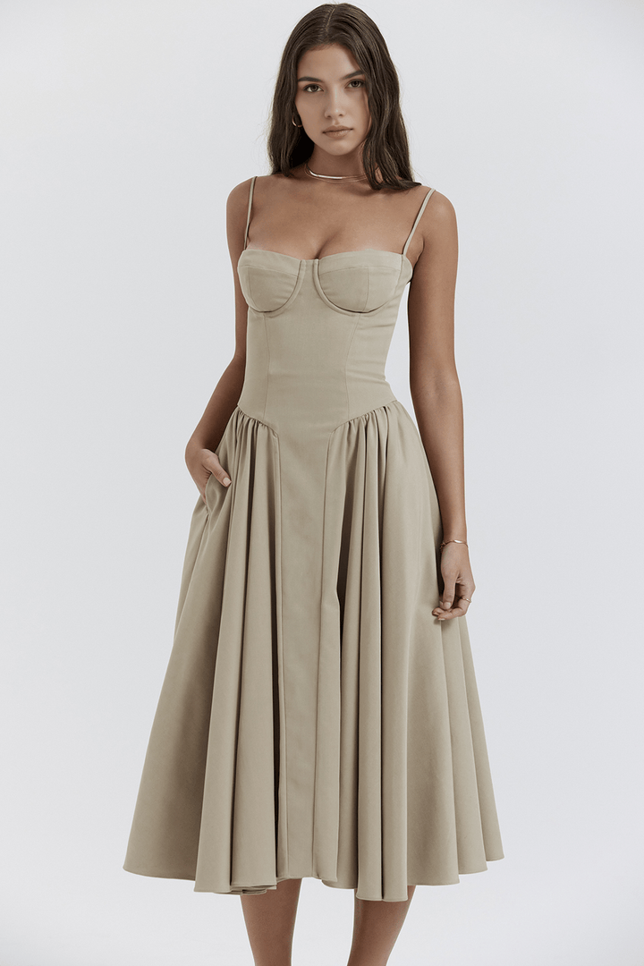Marie | Kleid in Midilänge