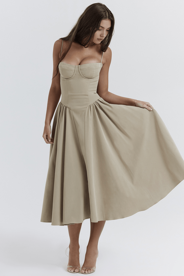Marie | Kleid in Midilänge