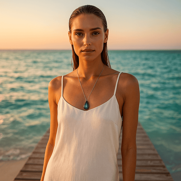 Mathilde | Labradorit-Kette