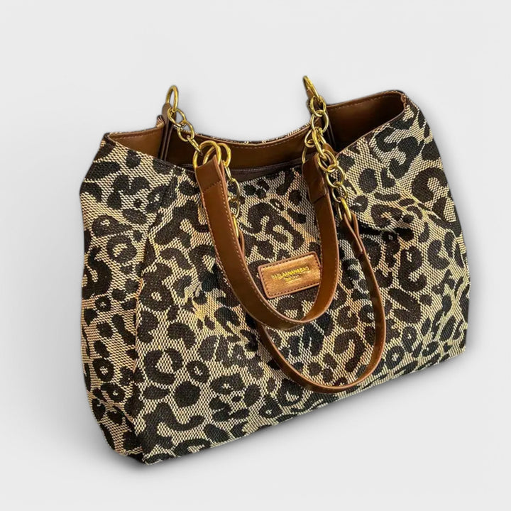 Mathilde | Handtasche mit Leopardenmuster