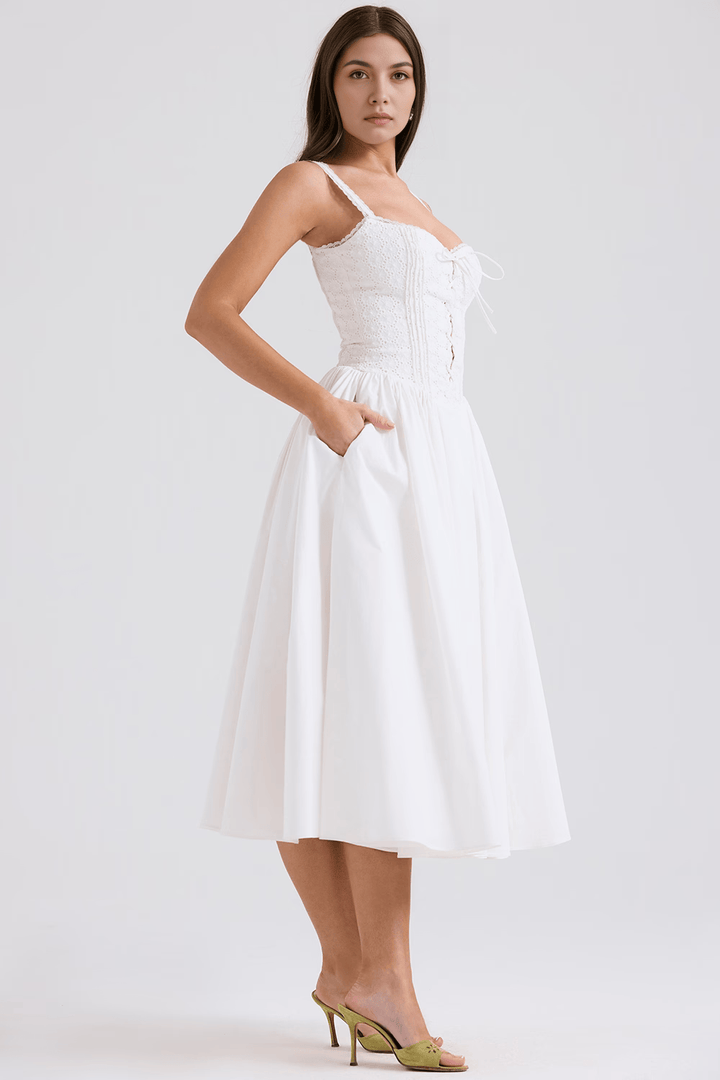 Mia | Kleid in Midilänge