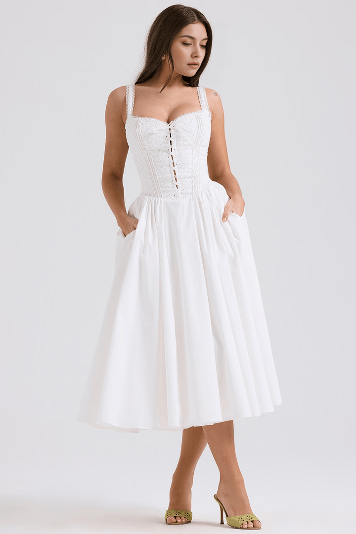 Mia | Kleid in Midilänge