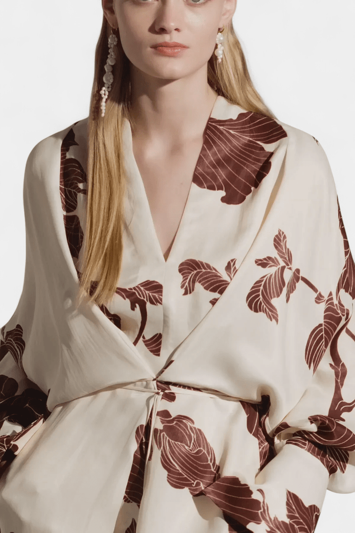 Mira | Kleid im Kimono-Stil