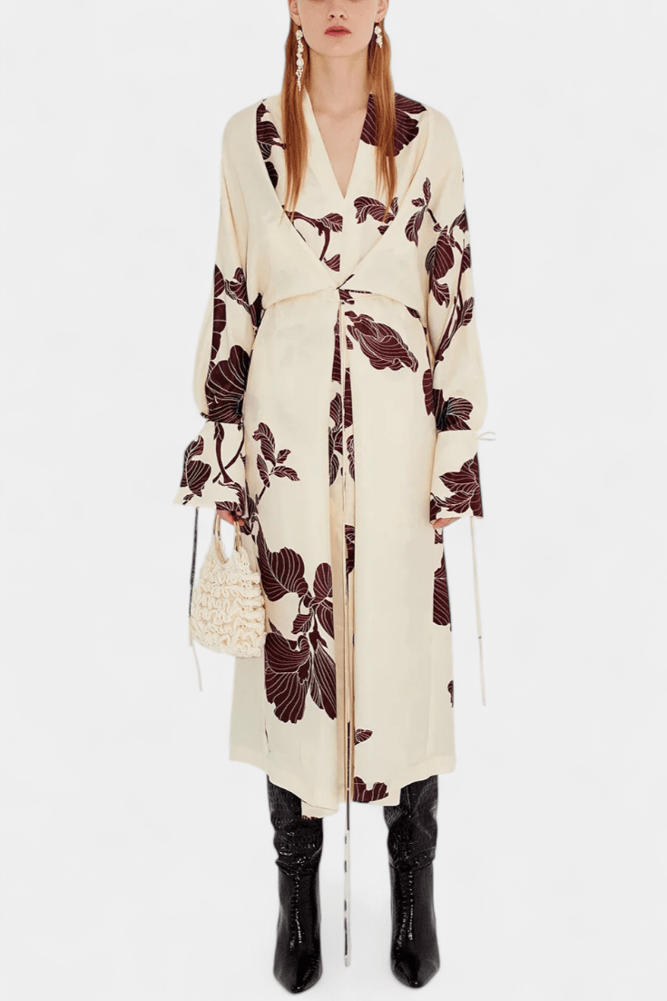 Mira | Kleid im Kimono-Stil