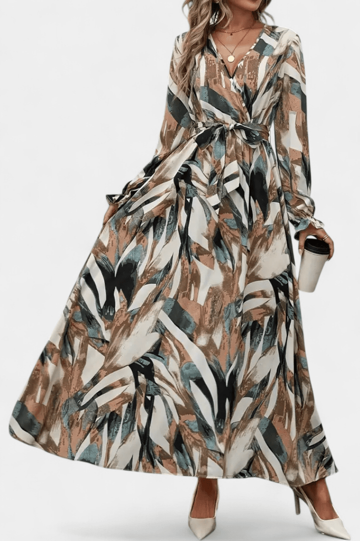 Mira | Kleid mit V-Ausschnitt