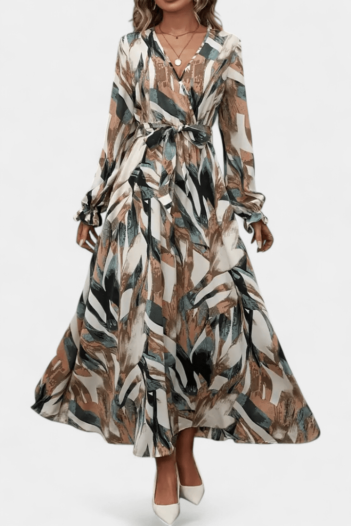 Mira | Kleid mit V-Ausschnitt