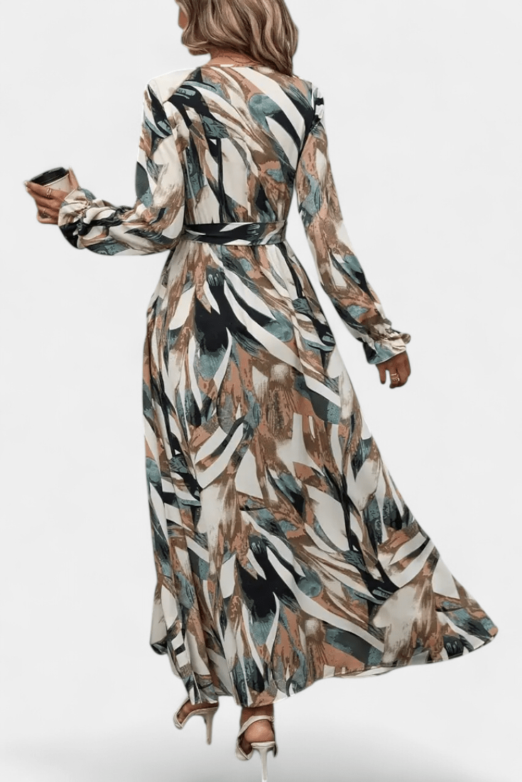 Mira | Kleid mit V-Ausschnitt