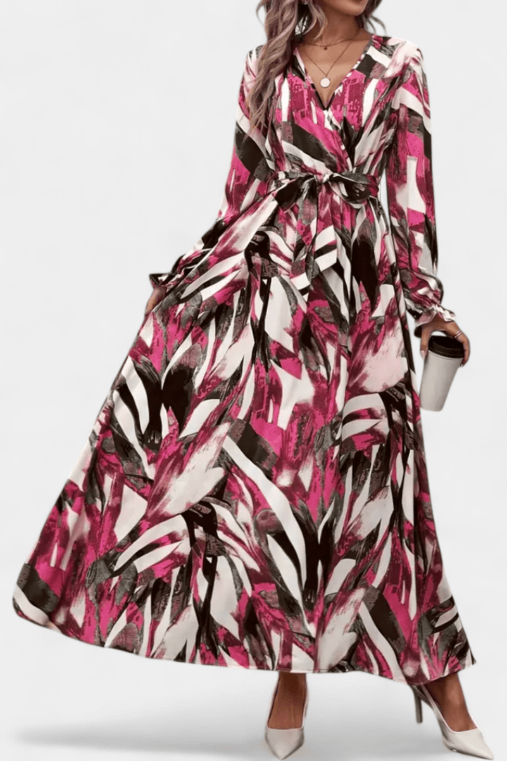 Mira | Kleid mit V-Ausschnitt
